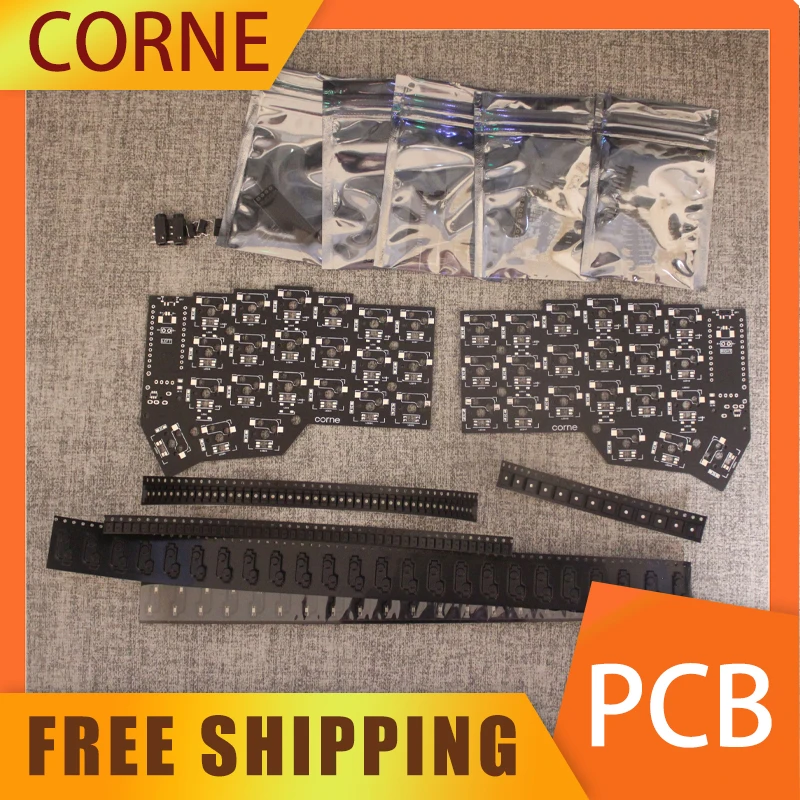 Corne V3 Tastatur PCB Positionierung Board Corne Mx Choc Crkbd Split Tastatur PCB Custom PC Zubehör Für Split Kit Über Image