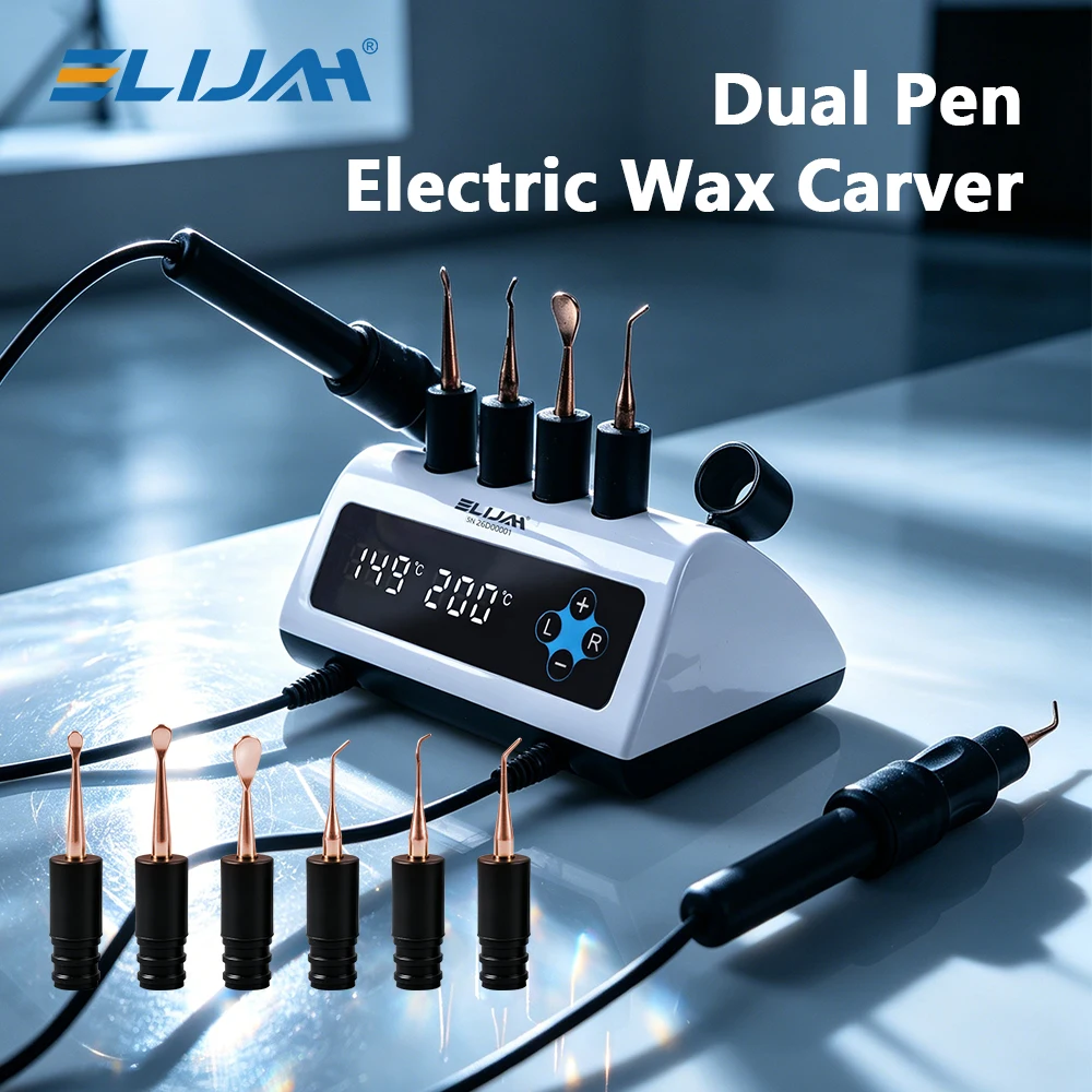 Dental Labor Elektrische Wachs Carving Stift Elektrische Geräte Carving Und Form Wachs Muster Kupfer Waxer Messer Zahnmedizin Werkzeug Image