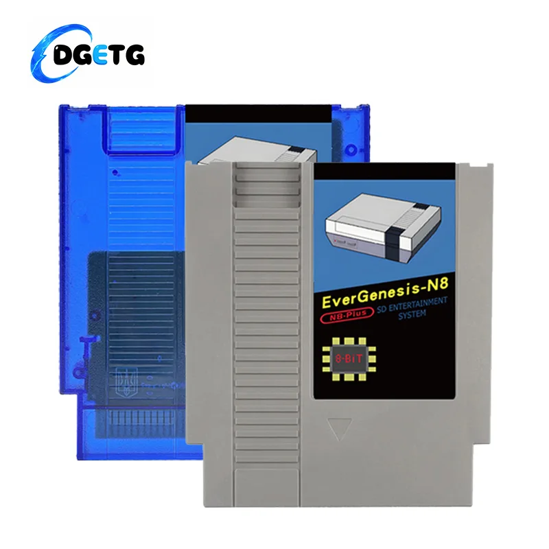 Neue FC NES Spielkarte EDN8 Plus FlashCard 1500 in 1 NES N8 Kassette für Family Computer US NES 8-Bit Videospielkonsole Image