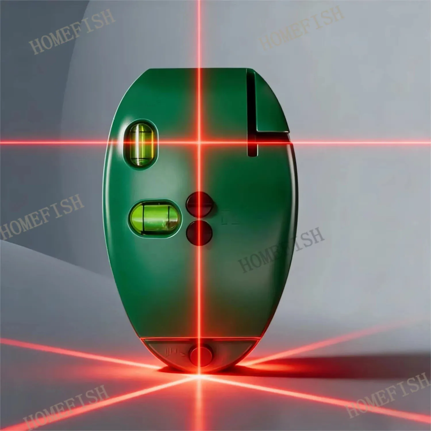 Tragbare Elektronische 90-Grad-Laser-Wasserwaage Batteriebetrieben Infrarot-Linienlaser Langstrecken-Hochpräzisions-Infrarot-Nivelliergerät für Wände Image