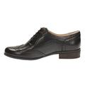 Clarks Womens Casual Clarks Hamble Oak Leather Shoes, Black (Black Leather Black Leather)*3 UK
