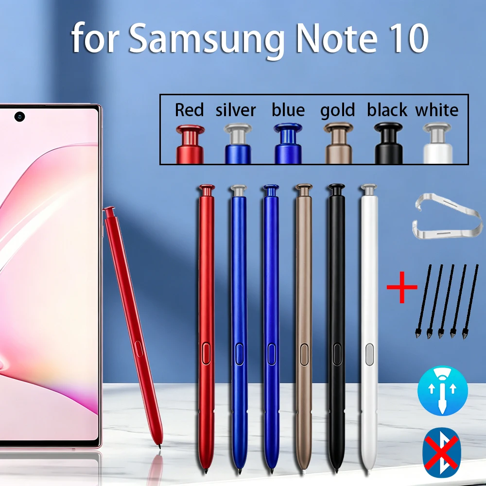 S Pen für Samsung Galaxy Note 10 SM-N970 SM-N970U EJ-PN970 Stylus-Stift mit 5 Ersatzspitzen (ohne Bluetooth) Image