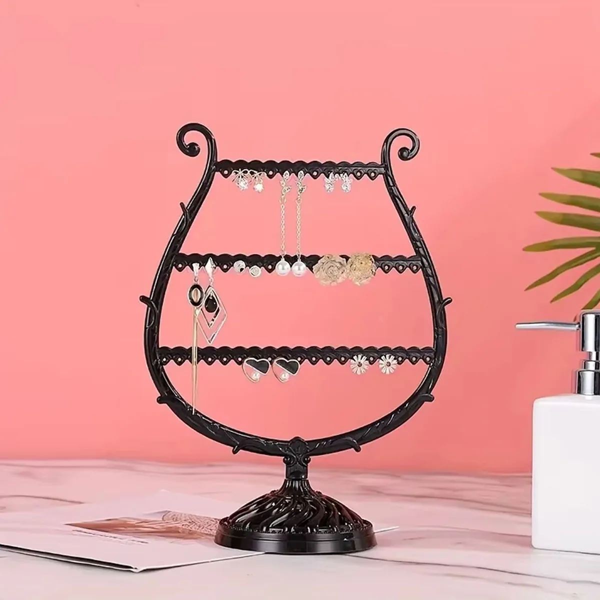 1/2/3 stücke-Schmuck Rack Display Rack Kreative Wein Glas Form Ohrringe Armband Halskette Lagerung Rack Schmuck Rack