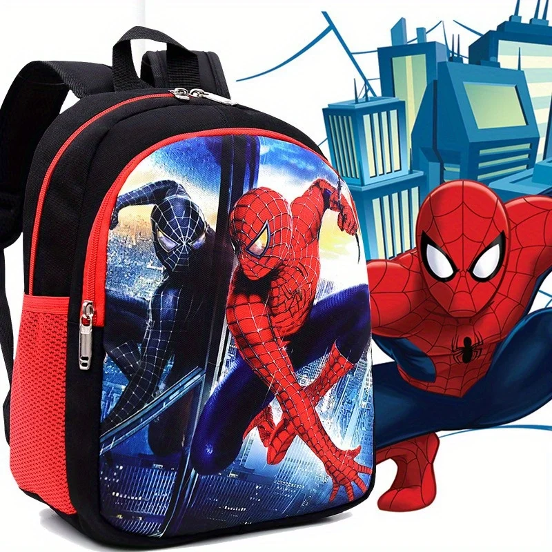 Sac d'école Marvel, sac à dos Spiderman, sac d'école dessin animé Captain America, cadeau sac d'école