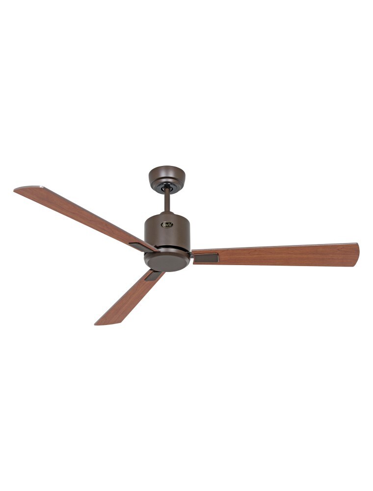 casafan eco neo III 132, ventilator ohne hellbraunes gehäuse, flügel aus walnuss- und kirschholz, durchmesser 132 cm Image