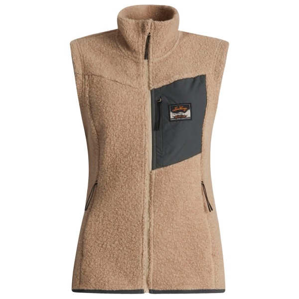Lundhags - Women's Flok Wool Pile Vest - Wollweste Gr M beige