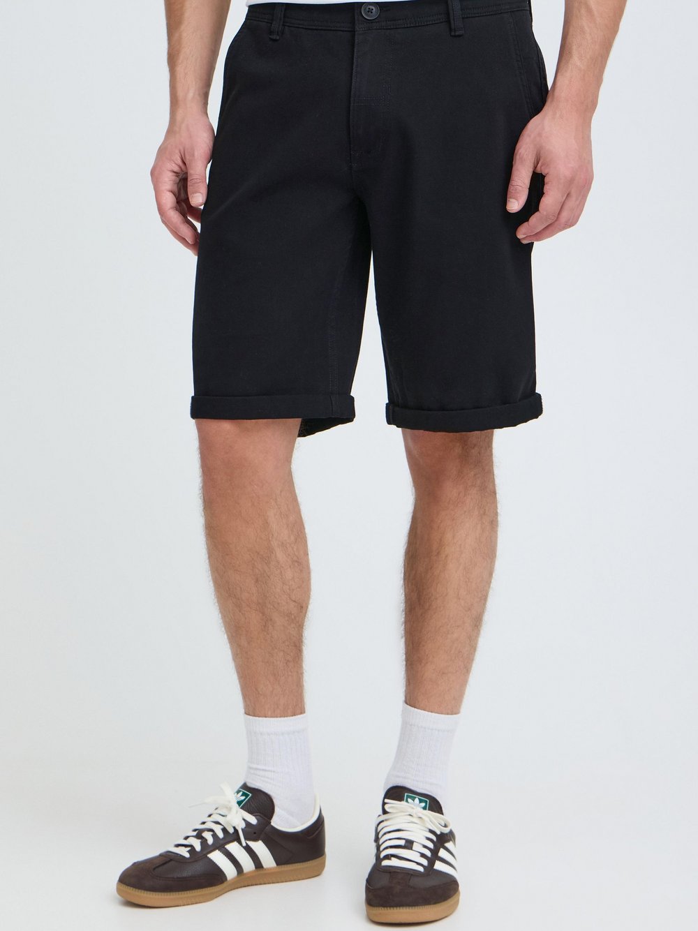 BLEND Chinoshorts Herren schwarz, L Image