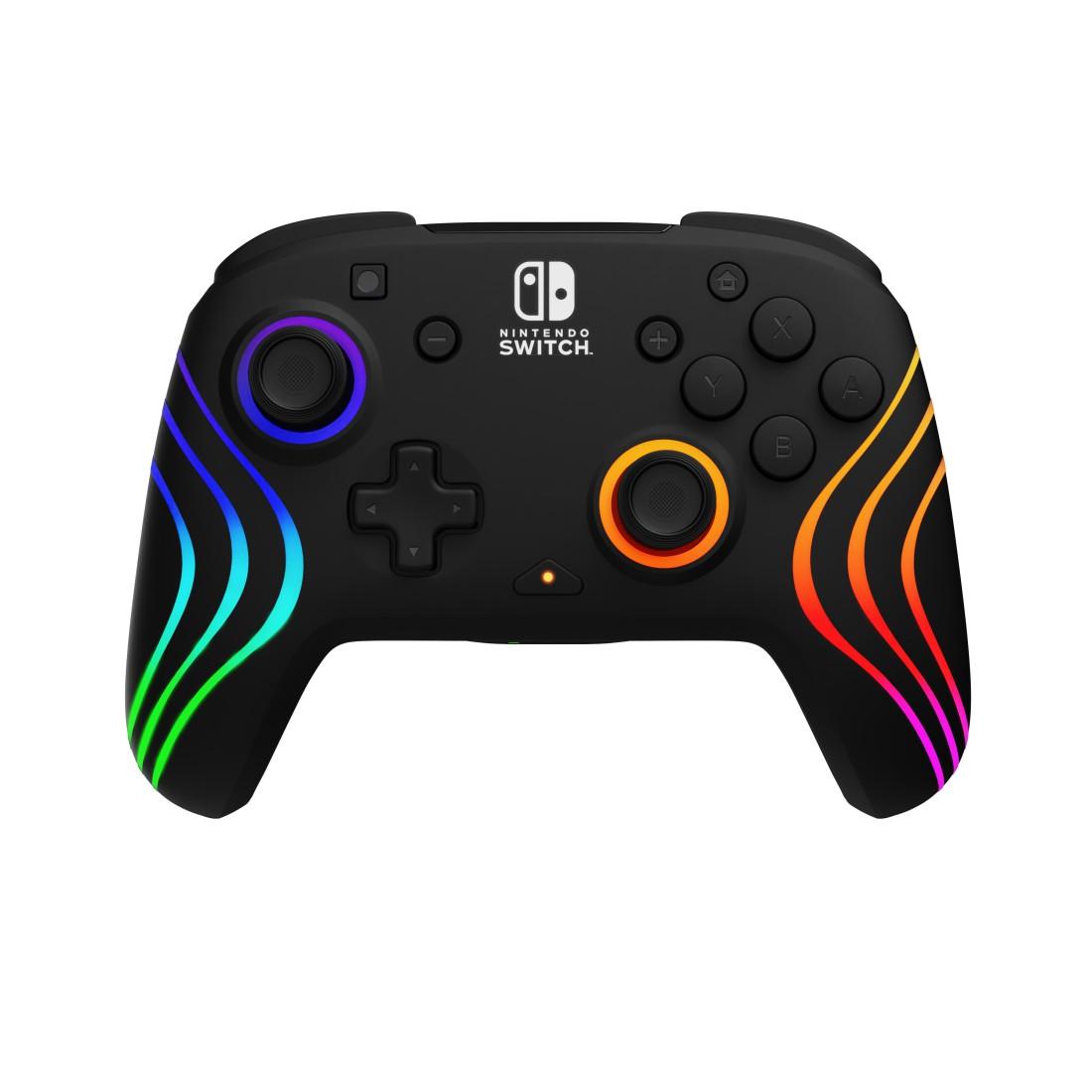 Controller "Afterglow Wave, NS", schwarz, B:13,5cm H:6,5cm T:16cm, PDP - PERFORMANCE DESIGNED PRODUCTS, Spielecontroller