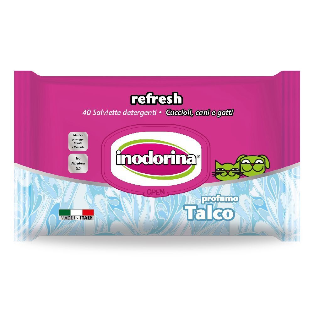 Salviette Talco Inodorina 40 Pezzi pz
