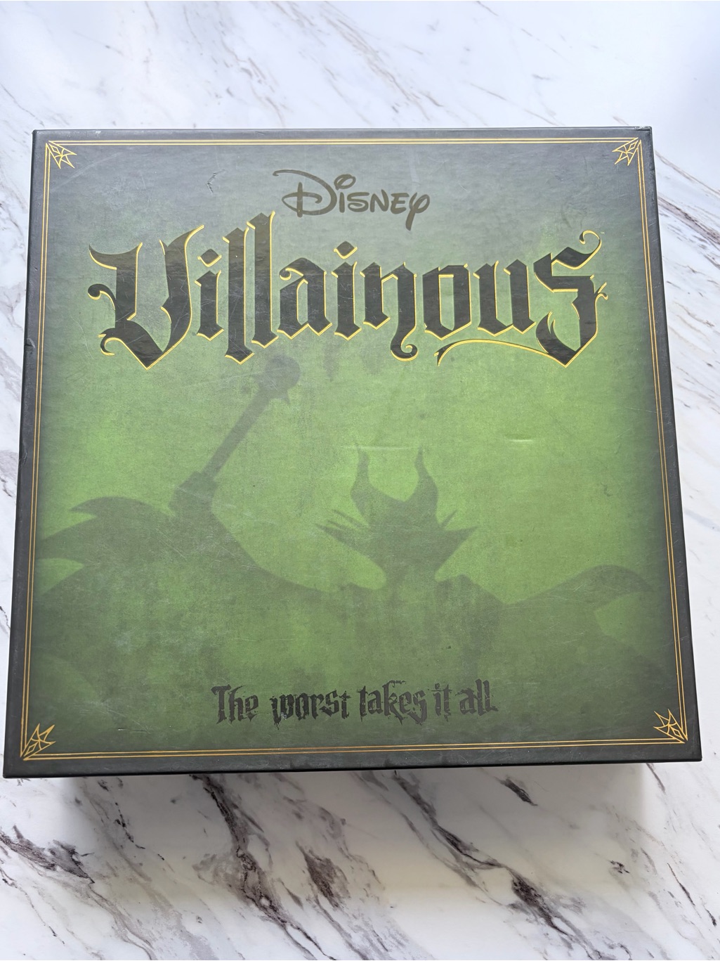 Disney Video Games & Consoles | Disney Villainous Board Game Green And Gold Artwork | Color: Green | Size: Os