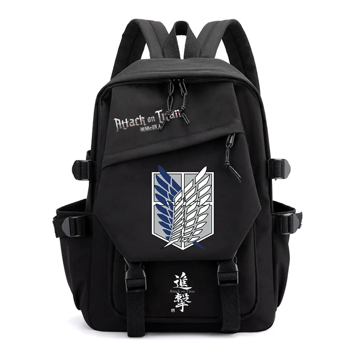Sac à dos série Anime attaque sur Titan, sac d'école de grande capacité, sacs à dos légers pour hommes, sacs de retour à l'école