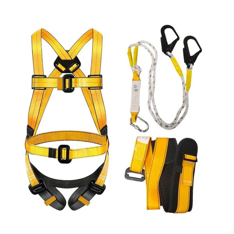 Ceinture de sécurité pour le travail à haute altitude, gilets de sécurité réglables, harnais de sécurité à cinq points pour l