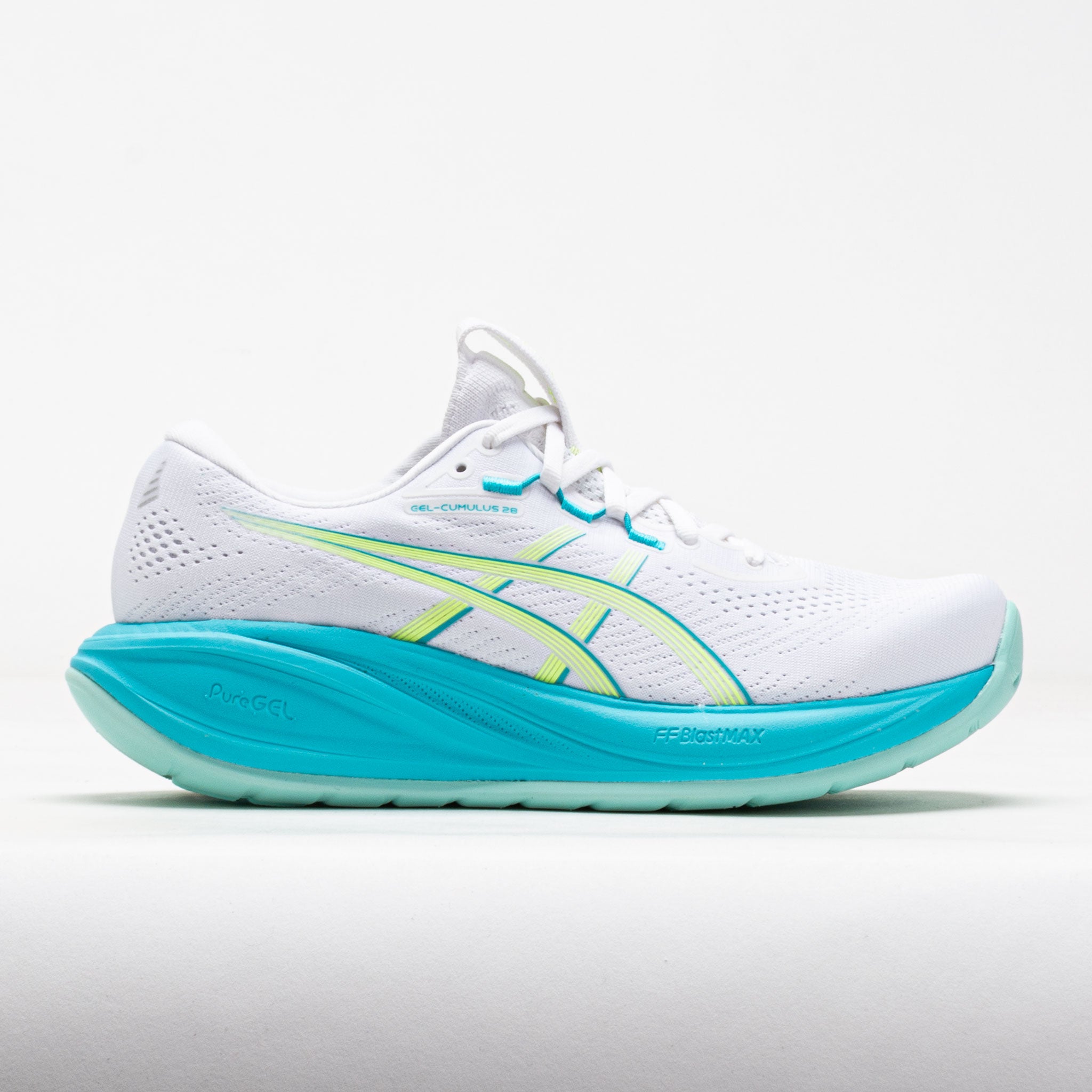 ASICS GEL-Cumulus 28 Women's Running Shoes White/Energy Aqua
