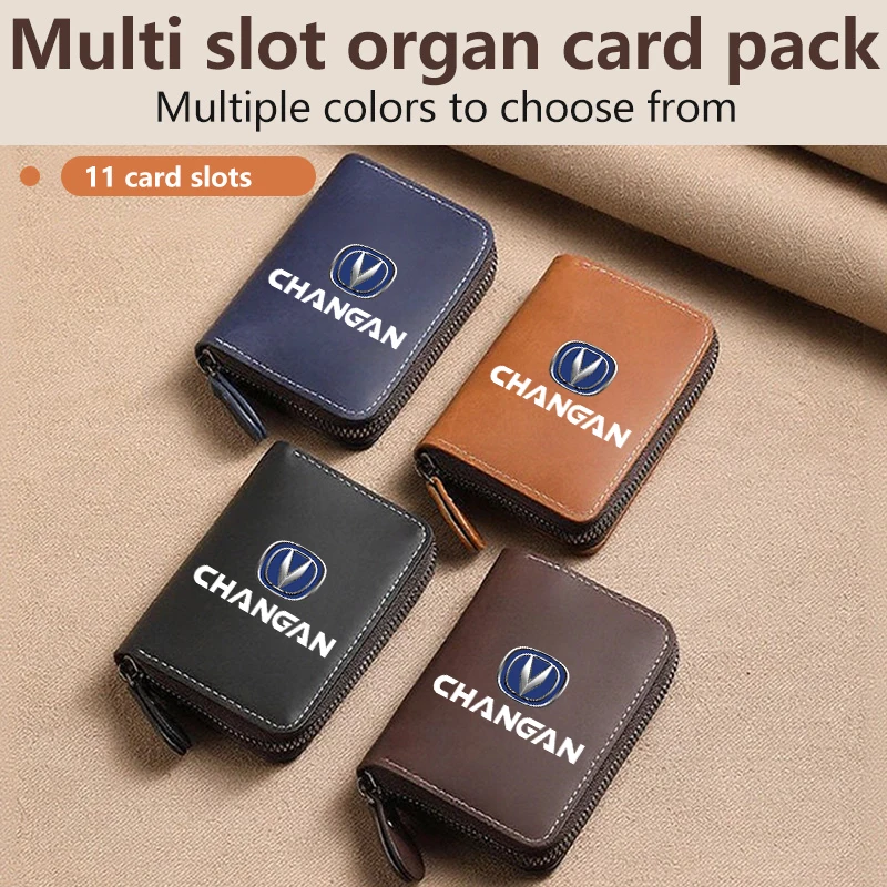 Portefeuille pour voiture Changan, porte-permis de conduire, porte-carte d