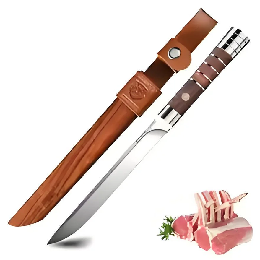 1/2/3-teiliges Küchenmesser-Set mit geraden Klingen, professionelles Küchen- und Obstmesser, tragbares Schneidemesser, japanisches Messer mit hoher Härte Image