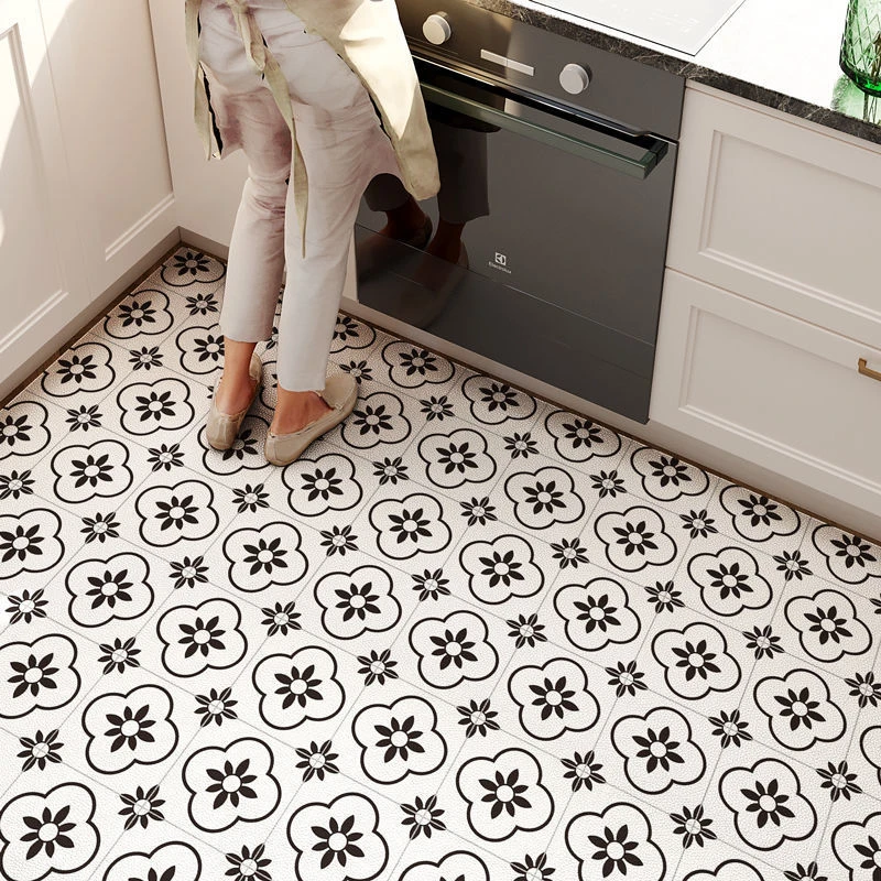 Minimalist Style Carpets Pvc Leather Washable Carpet Living Room Bedroom Cloakroom Rugs Balcony Kitchen Waterproof Non-slip Rug