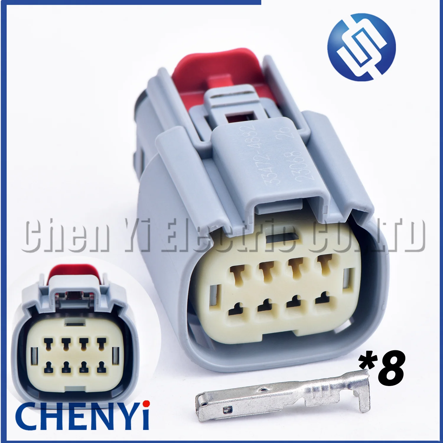 8-poliger wasserdichter Auto-Stecker für Rücklicht, Kabelbaumstecker 33472-4882 33472-4880 334724882 334724880 Für Buick Chrysler Ford Image