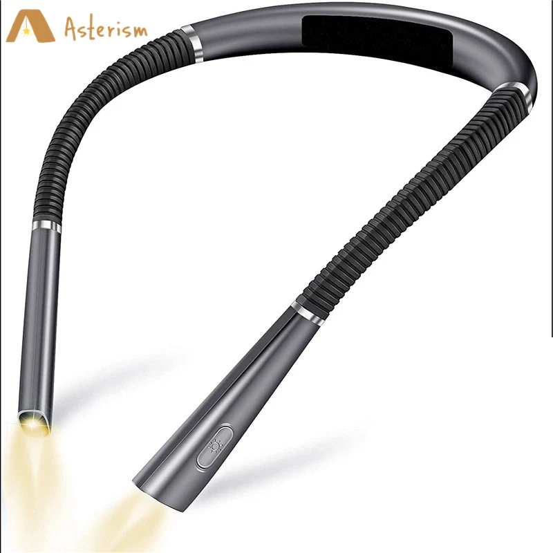 LED cou suspendu lumière mains libres cou lumière 3 niveaux lumière 3 températures Rechargeable USB lampe de lecture haute qualité cou livre lumière