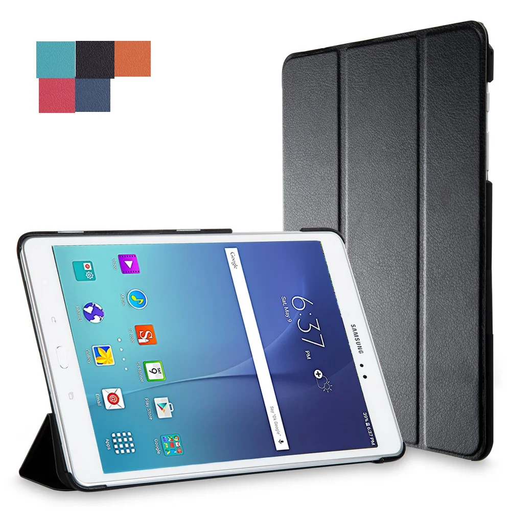 Tab A 9.7 Schutzhülle für Samsung Galaxy SM-T550 T555C P550 P555C Tablet Auto Sleep Lederhülle Image