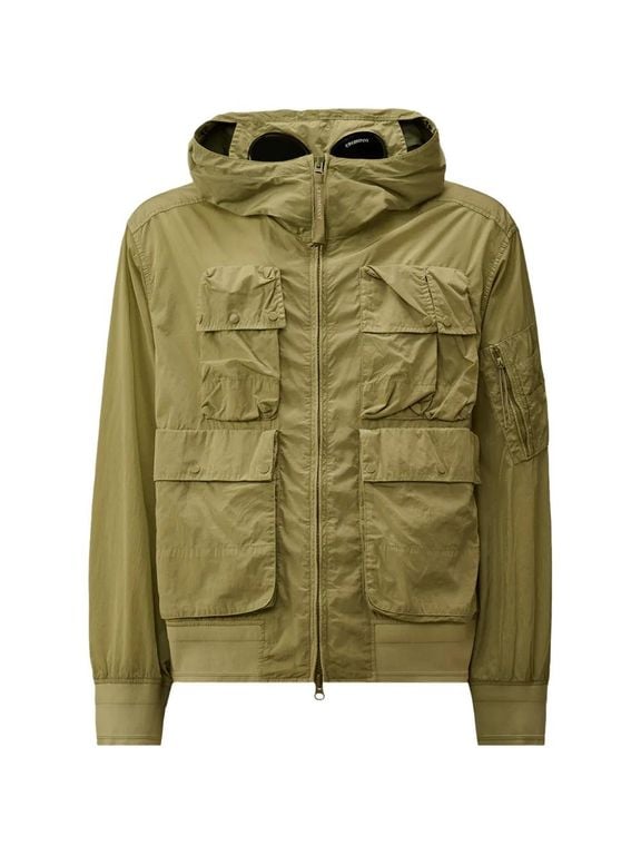 Chrome-R Goggle Jacket - Green - C P Company Jackets