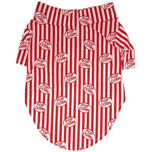 Doggie Design Hawaiian Dog Camp Shirt, Small, Movie Theater Popcorn Box