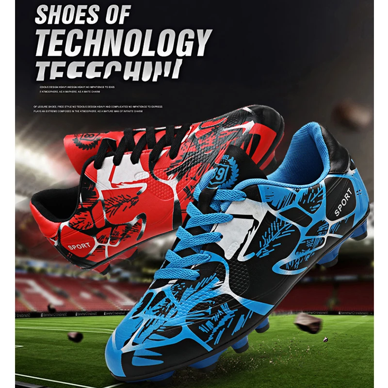 Klassisches Modell, Persönlichkeit, stilvoll, bequem, für Jungen und Mädchen, Trainingsschuhe, Outdoor-Schuhe für Rasen, Jugend, Studenten, Fußballschuhe, Größe 31–40 #