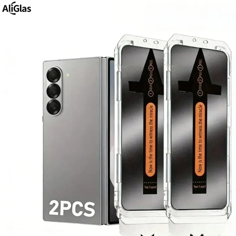 2 Stück Kostenlose Installation Sichtschutz-Displayschutzfolie für Samsung A165G A36 A17 5G A56 A26 A50 A70 A34 A54 Kratzfest Bruchsicher Image