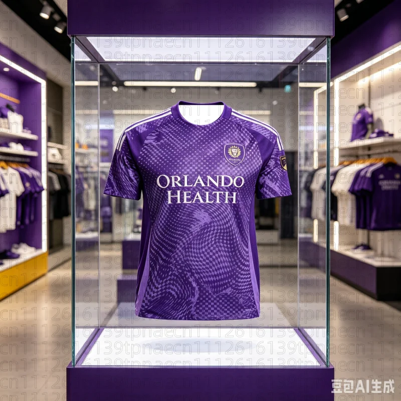 Nouveau Maillot de Sport Domicile Orlando City Saison 26 – T-shirt d'Entraînement Unisexe Élégant, Polyvalent, Respirant et à Séchage Rapide pour Famille et Enfants