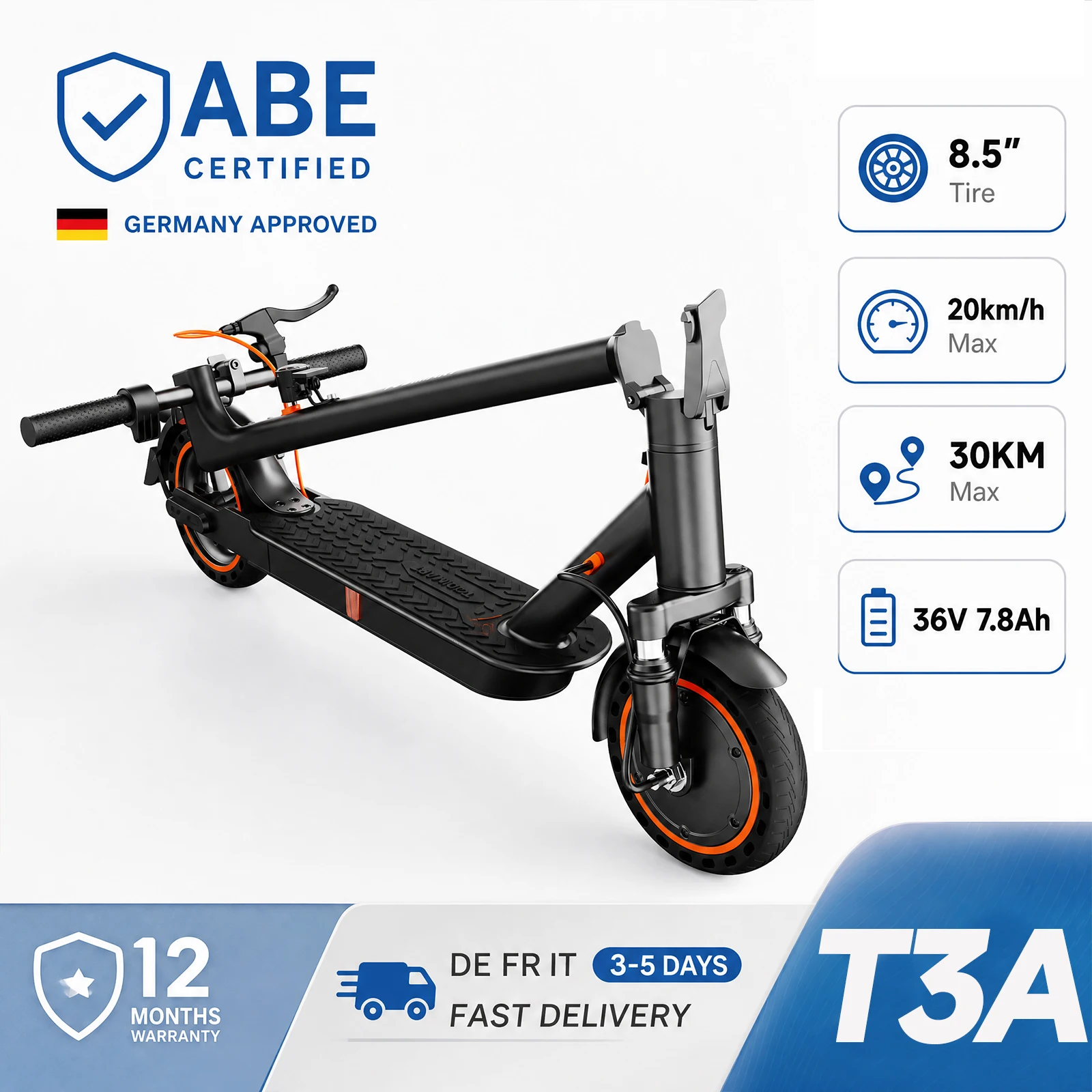 todimart t3a elektroroller