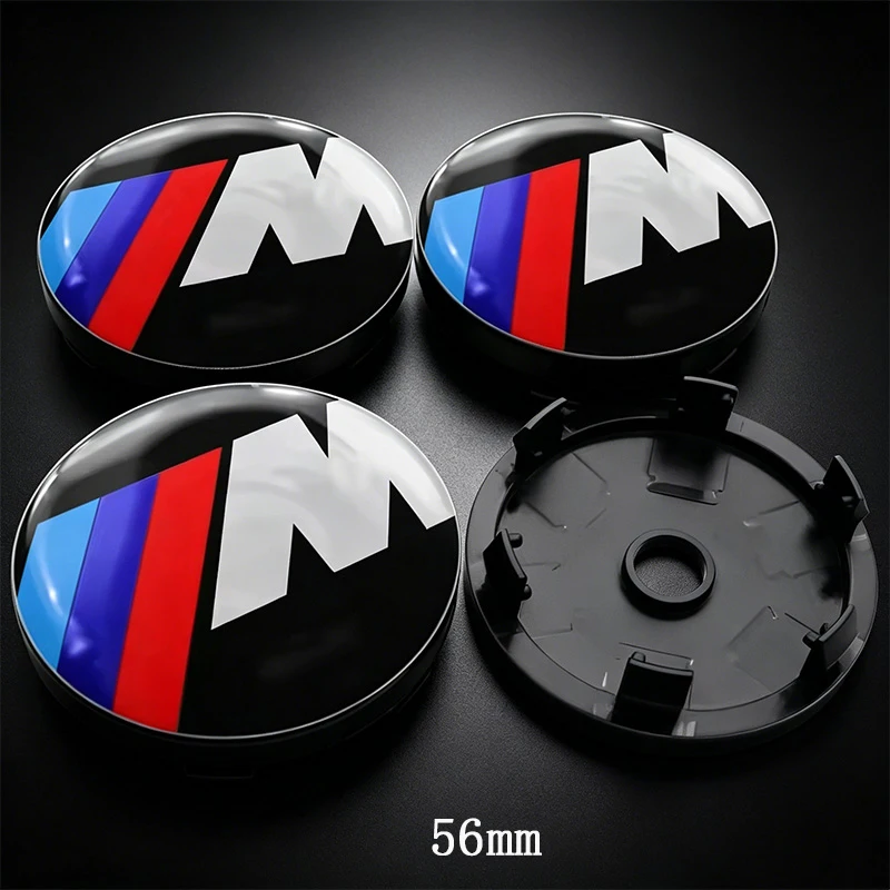 4 Stück 56mm-68mm Auto-Radnabenkappen für BMW Alpina M E39 E65 E66 G26 F31 F34 X1 X3 X5 X6 X7 E46 E36 E34 F10 E90 F30 E30 E92 E87 Image