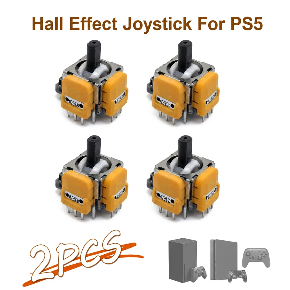 3D Analog Hall Effect Joystick For PS4 PS5 Controller Accessories Replacement Thumb Stick For Playstation 5 Gamepad Repair Parts