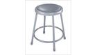 National Public Seating 24-Inch Heavy-Duty Padded Steel Stool