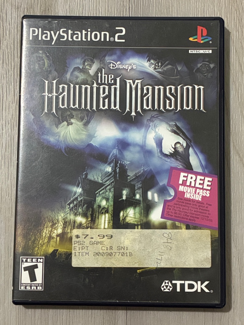 Disney Video Games & Consoles | Disney The Haunted Mansion Playstation 2 Game - | Color: Black/Blue | Size: Os