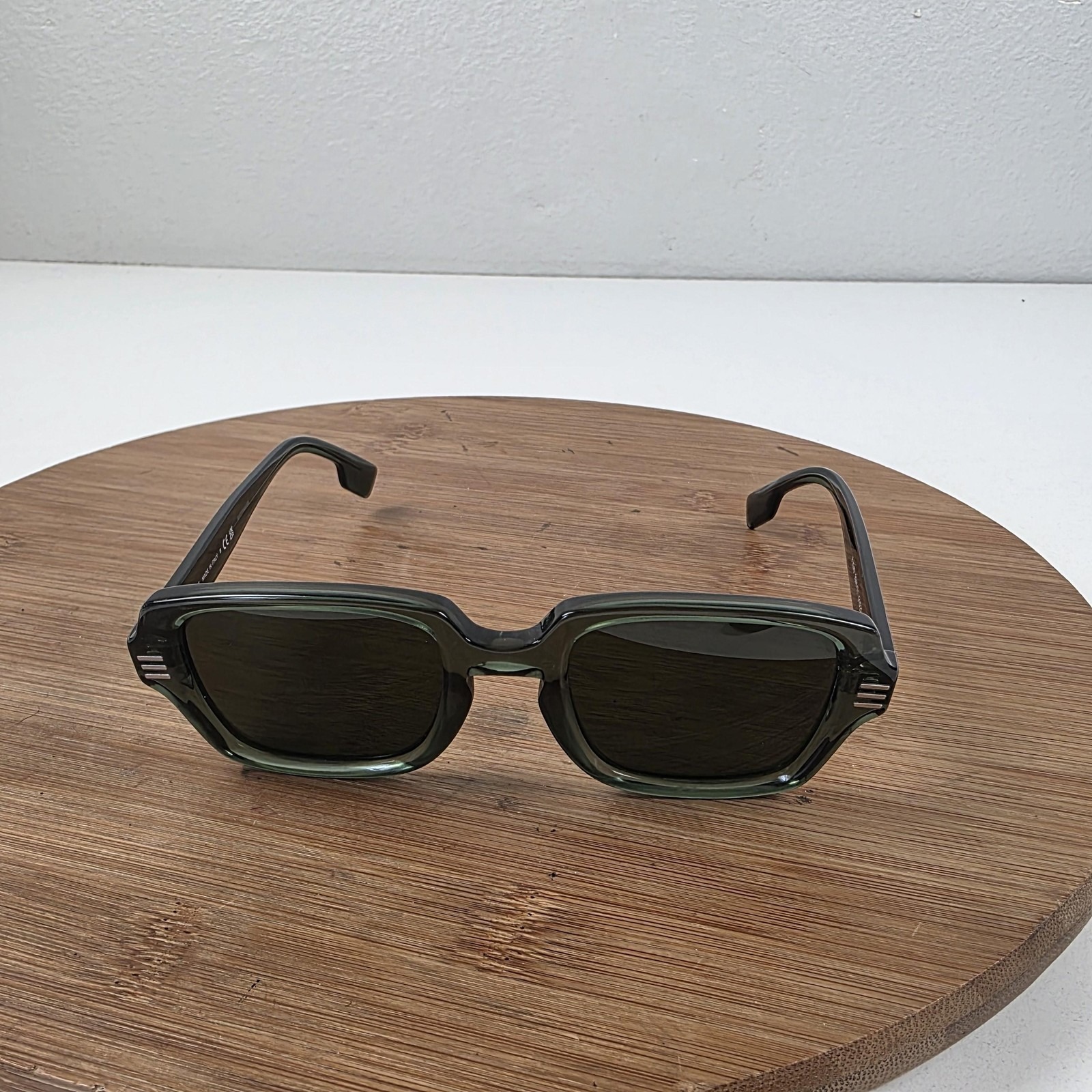 Burberry Accessories | Burberry B 4349 3946/71 Sunglasses Mens 51-22-145 Green Tinted Square Italy | Color: Green | Size: Os