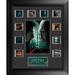 Trend Setters Harry Potter 7 Part 2 FilmCells Framed Limited Edition Wall Art w/ 10x Film Clips in Gray/Green | 13 H x 11 W x 1 D in | Wayfair