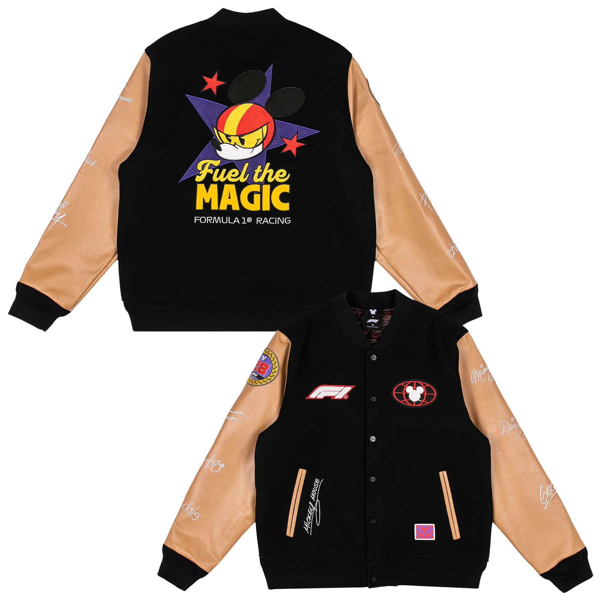 Veste universitaire Formula 1 X Disney - Noire - Unisexe - unisexe Taille: S