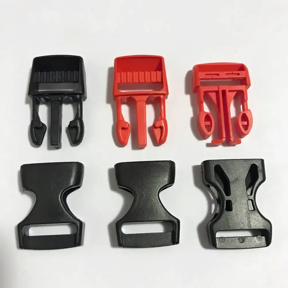 Motorradhelm-Schnallen ABS Schnellverschluss-Clip Motocross Kinnriemen Flexible Clips Fahrradhelm-Schnalle Motorrad-Zubehör Image