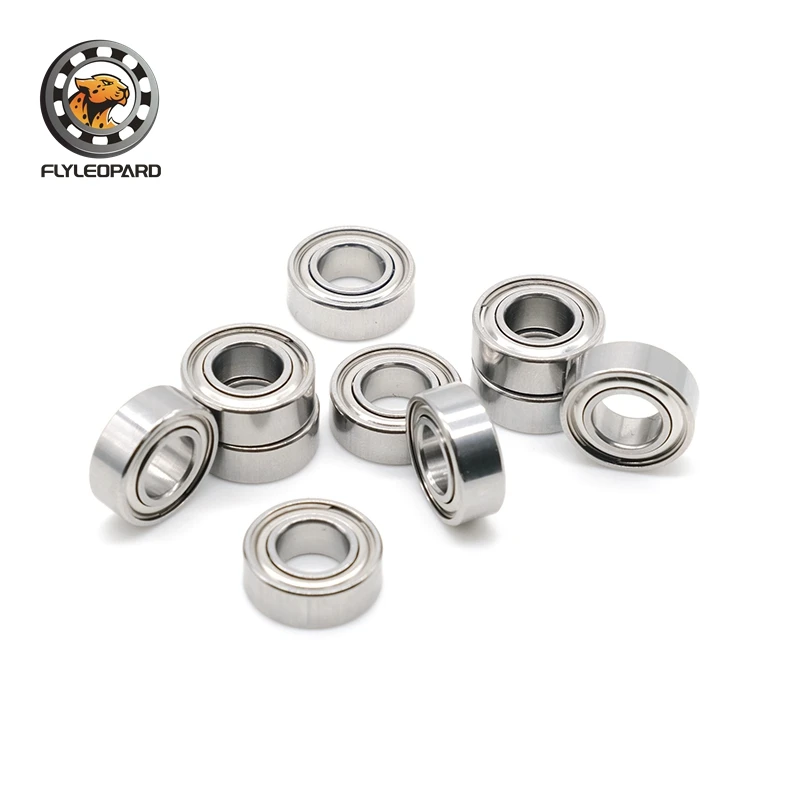10 Stück SMR138ZZ Lager 8 x 13 x 4 mm Edelstahl-Kugellager doppelt geschirmt ABEC-9 MR138ZZ SMR138ZZ Image