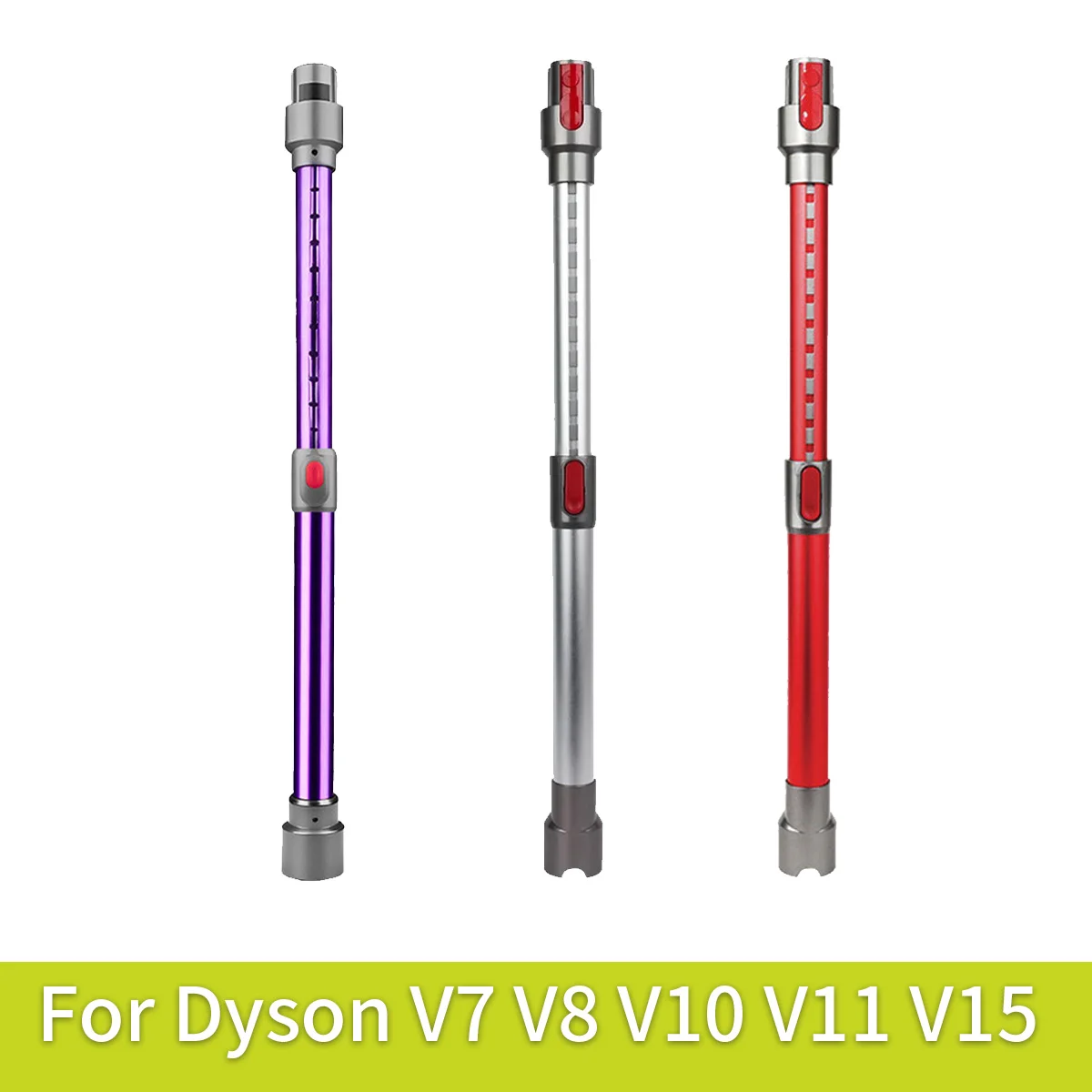 Teleskopstangen-Verlängerungsrohr für Dyson V7 V8 V10 V11 V15 Handstaubsauger Verlängerungswerkzeug Zubehör Ersatzteile Image