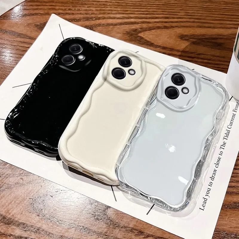 Coque de téléphone pour Motorola Moto G54, coque Moto G14, coque Motorola Moto G54 Power, coque Moto G64, coque souple en TPU Wave