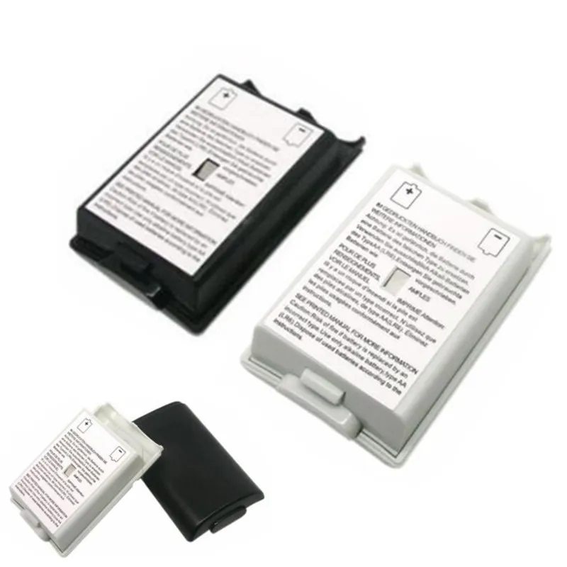 5Pcs/10Pcs Game Controller Battery Back Pack Case AA Battery Holder Back Cover Case Replacement for Xbox 360 Wireless Gamepad