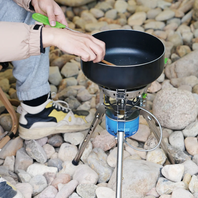 BRS-69 Rampage Camping-Gaskocher Outdoor Hochleistungs-Kocher für Große Höhen Windfester Tragbarer Kocher Image
