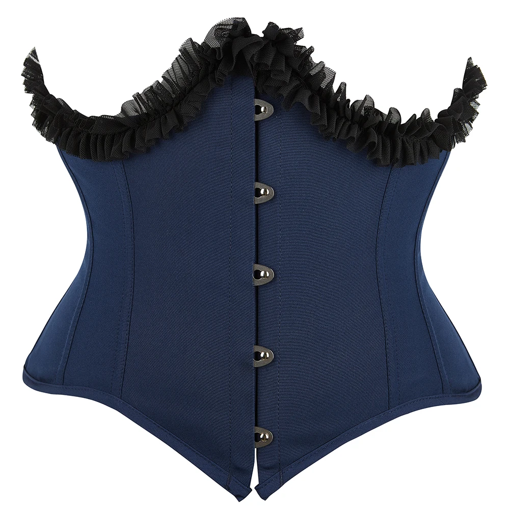 Unterbrust Korsett sexy Taille Cincher Korsetts Gothic Bustier Top Korsett plus Größe Corpete Korsett grün lila rot blau XS-7XL