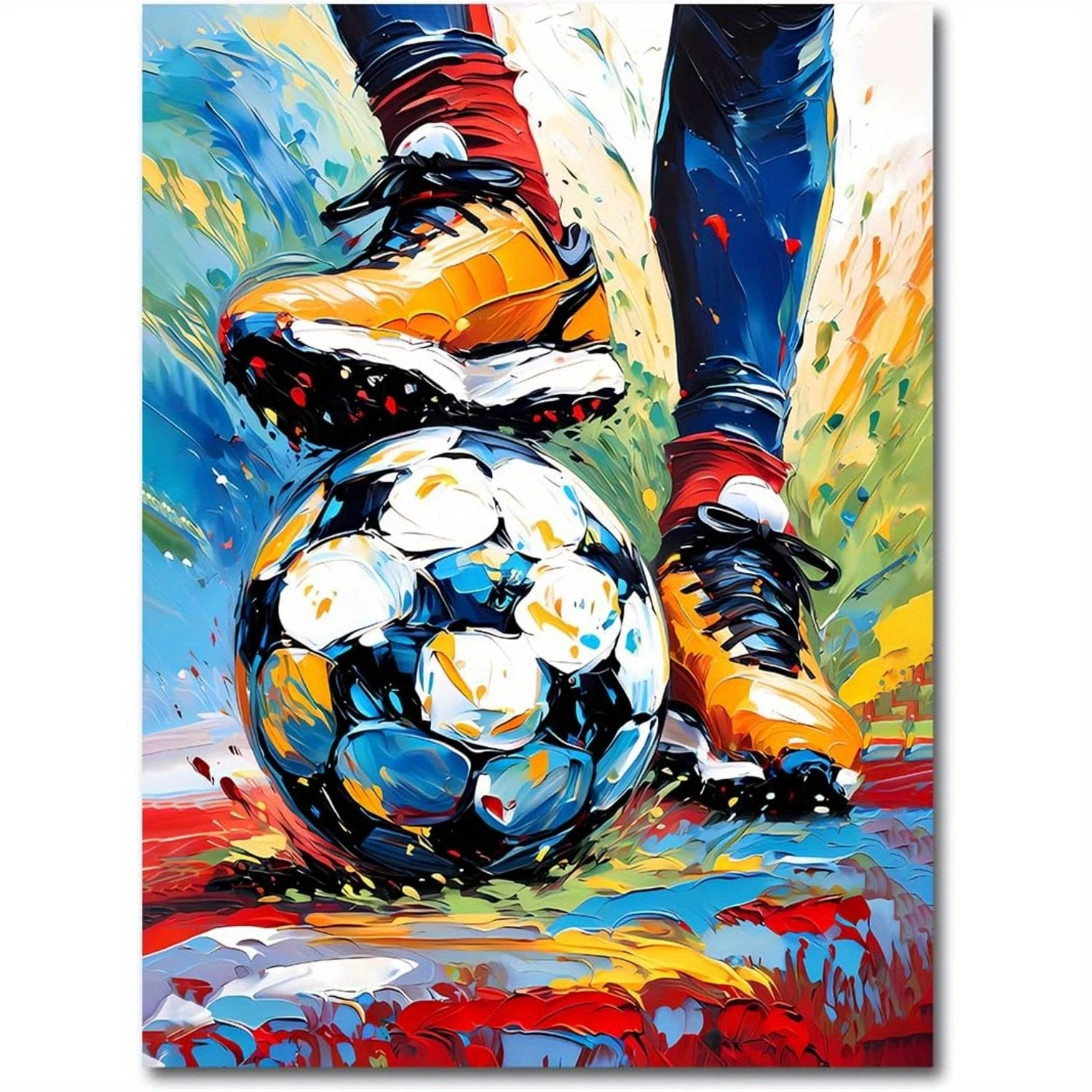 500/1000/1200/2000 Teile Puzzle Fußball-Enthusiasten Stilleben Familienaktivität Spiele für Schlafzimmer Spielzimmer Heim-Dekoration Geschenk Image