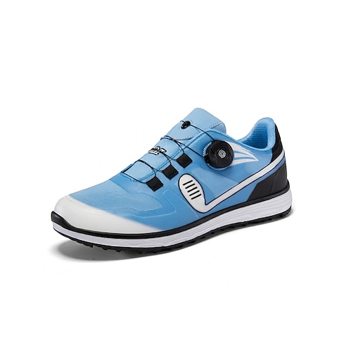 Rote Golfschuhe für Herren, Schnürschuhe für sportliches Gehen, bequeme, rutschfeste Schuhe für Golf, Outdoor-Aktivitäten und den Alltag Image