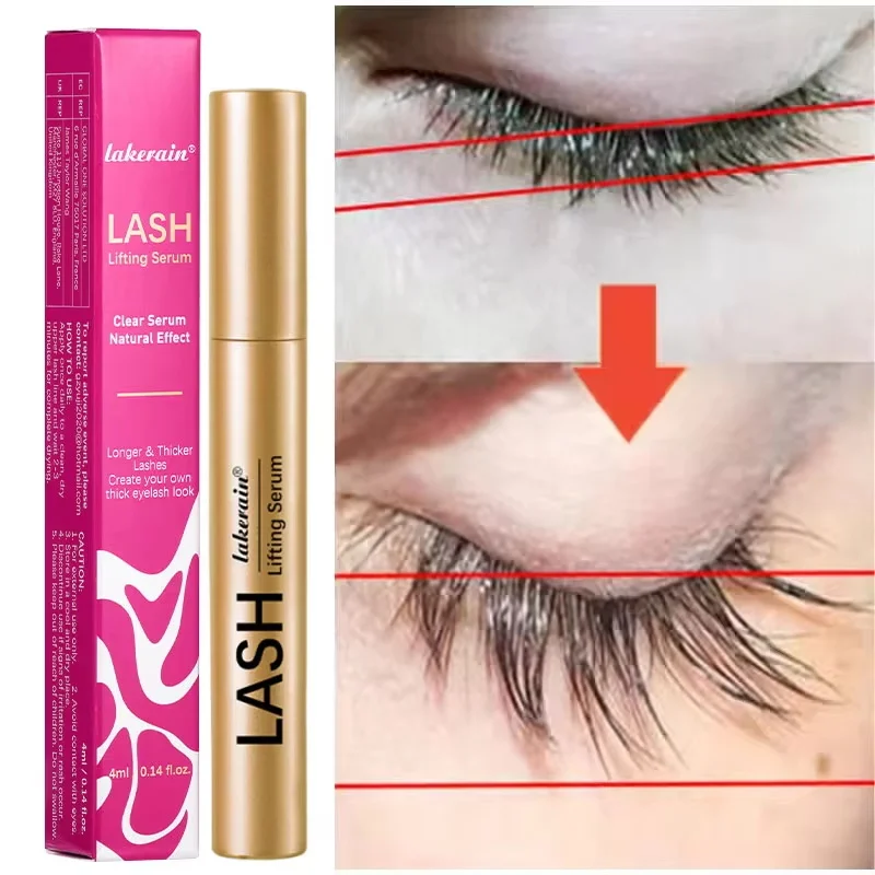 Wimpernwachstumsserum für Vollere, Dickere, Längere und Gestärkte Wimpern - Wimpernverstärker-Essenz für Lifting und Verlängerung Image