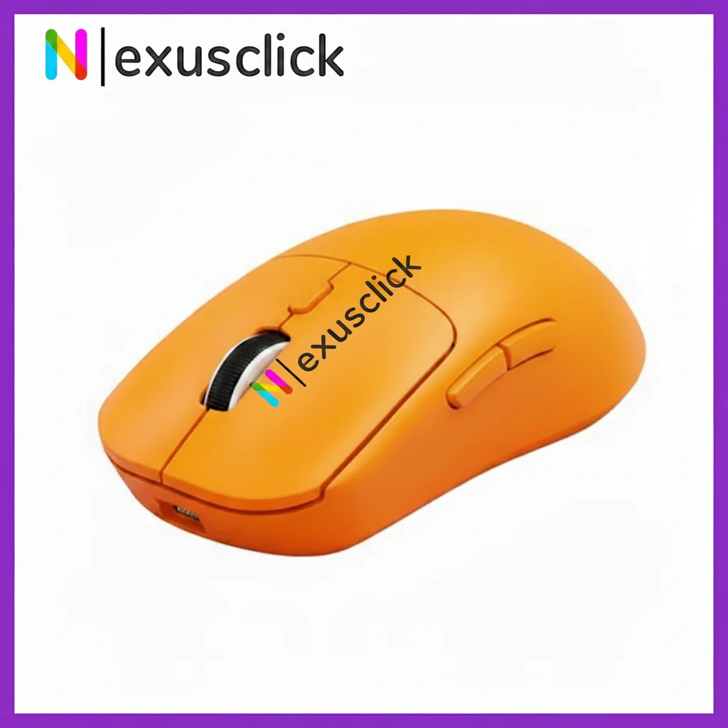 Dual-/Tri-Mode-Wireless-Gaming-Maus, Bluetooth/2,4 G/kabelgebunden, DPI-einstellbar, wiederaufladbar, ergonomisches Design, optische Mäuse für PC und Laptop Image