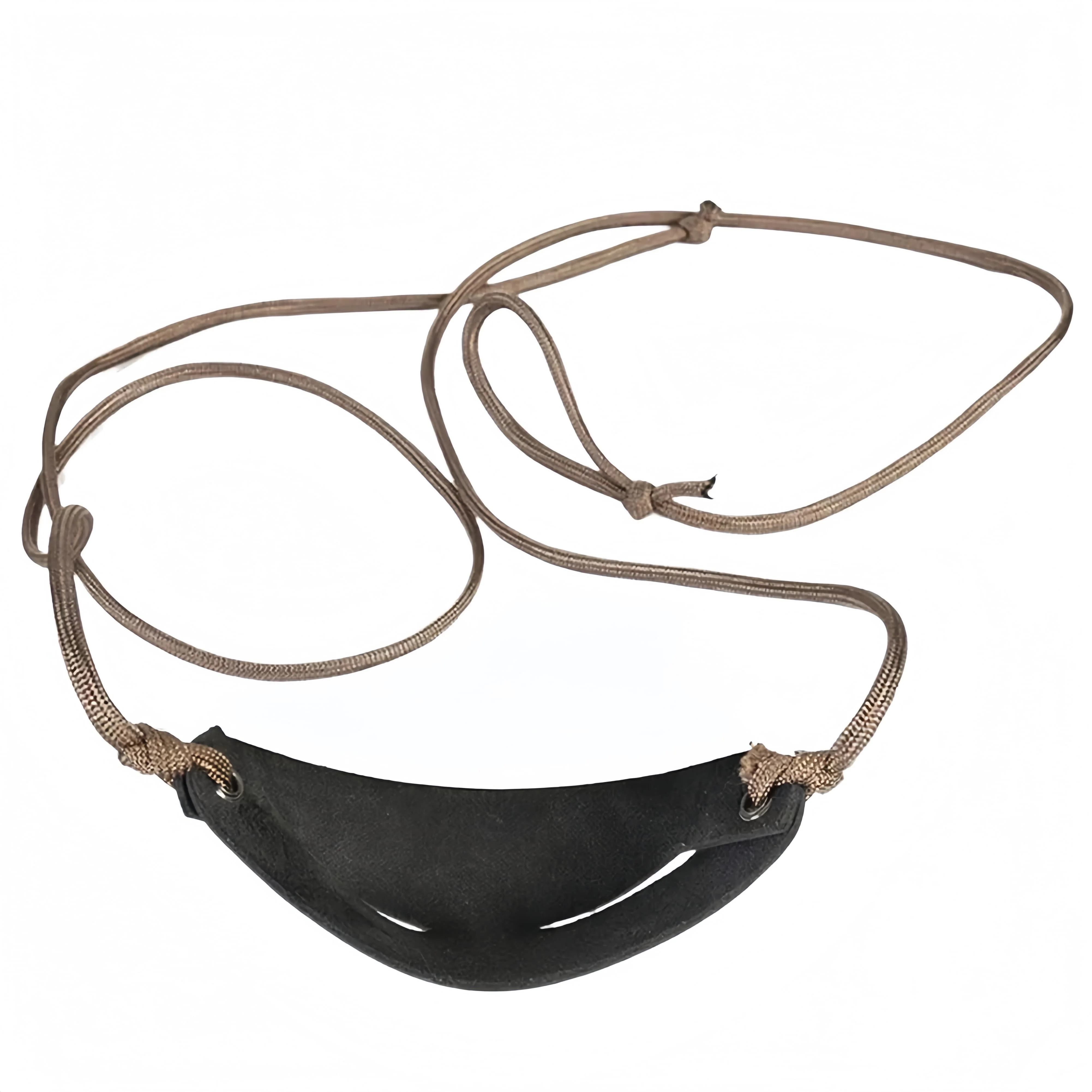 Handgefertigter Leder-Sling – Traditionelles Schäferstil-Wurfseil mit Beutel für Outdoor-Sport & Camping