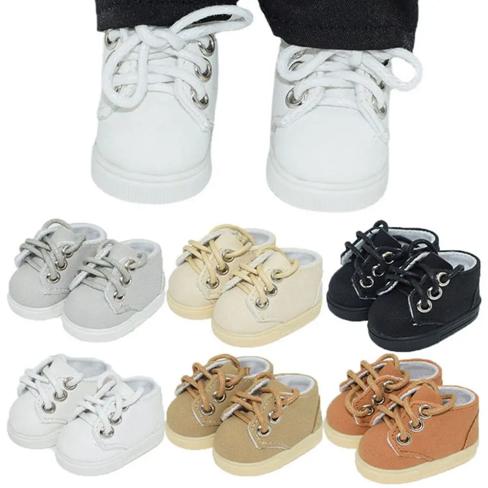 20 cm Baumwolle Puppe Schuhe Kleidung Zubehör Für 1/6 bjd Puppen Casual Wear Schuhe 4,8 cm Mode Turnschuhe DIY Puppe geschenk Spielzeug Image