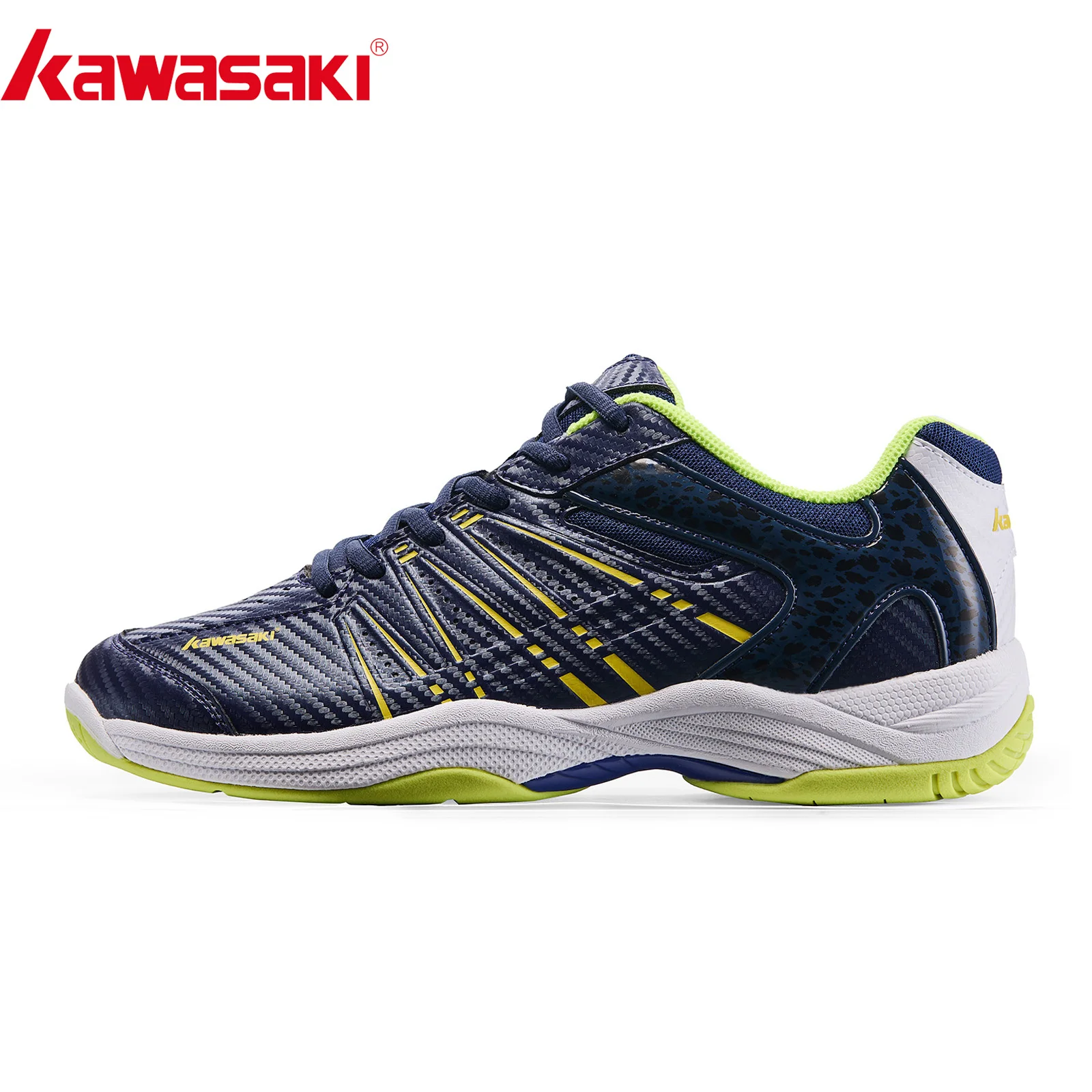 Kawasaki Badminton-Schuhe für Herren, 2025, NEUE FARBE, Anti-Twist, rutschfeste Sportschuhe, Herren-Tennisschuhe